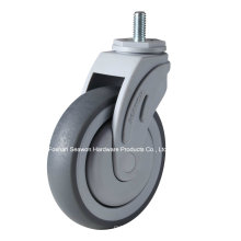 Screw Type Plastic Medical TPR Caster